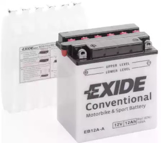 EB12AA EXIDE Аккумулятор   12Ah-12v Exide (EB12A-A) (134х80х160) L, EN165